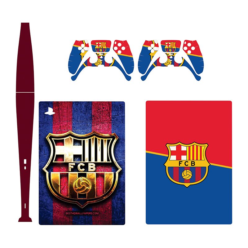 برچسب کنسول بازی پلی استیش 5 دیجیتال توییجین وموییجین مدل barcelona 02 مجموعه 6 عددی