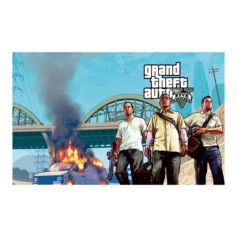 برچسب کنسول بازی پلی استیشن 2 توییجین وموییجین مدل gta  f119