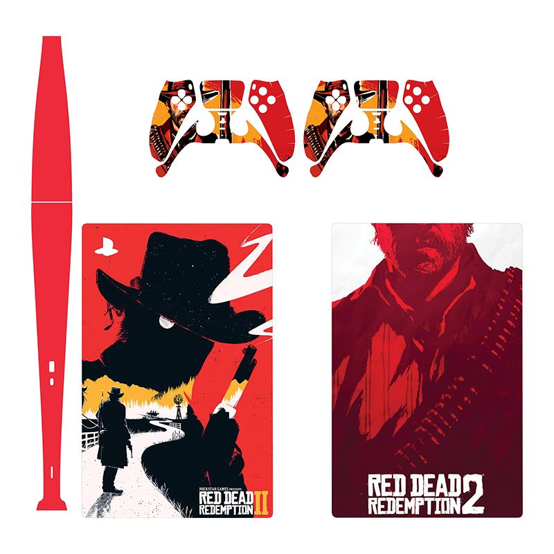 برچسب کنسول بازی پلی استیشن 5 دیجیتال توییجین وموییجین مدلred dead redemption02 مجموعه 6 عددی