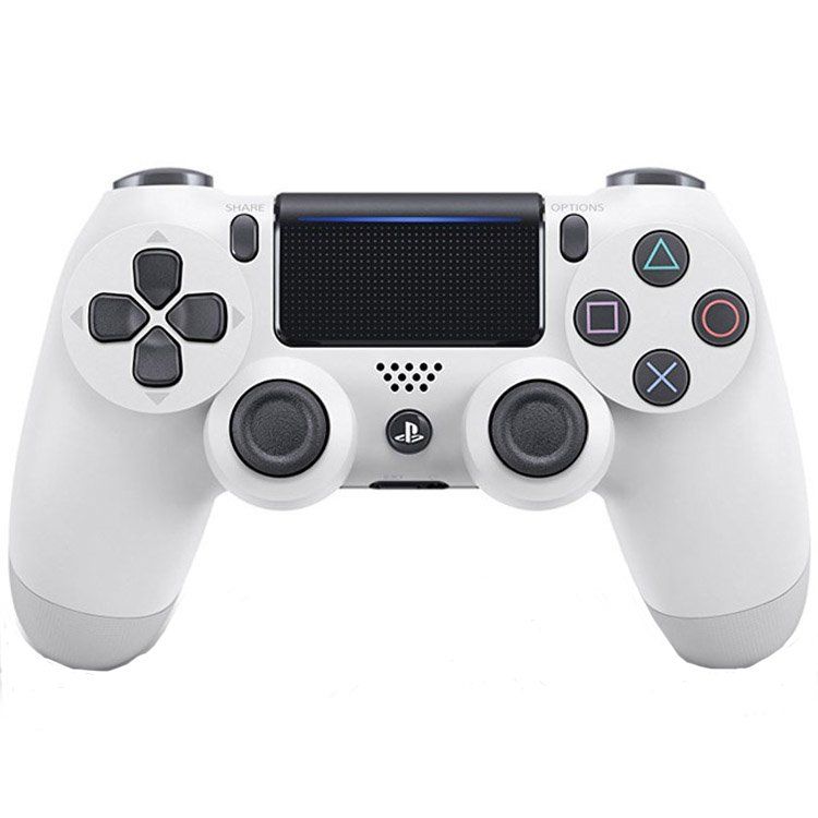 دسته بازی بی سیم مدل dualshock 4 white مناسب برای ps4