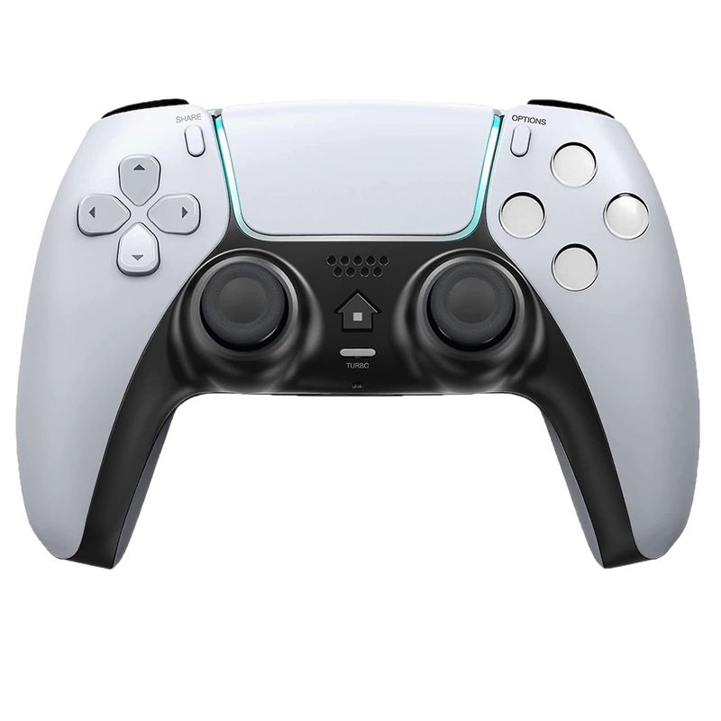 دسته بازی پلی استیشن 4 طرح دو رنگ مدل wireless controller t28