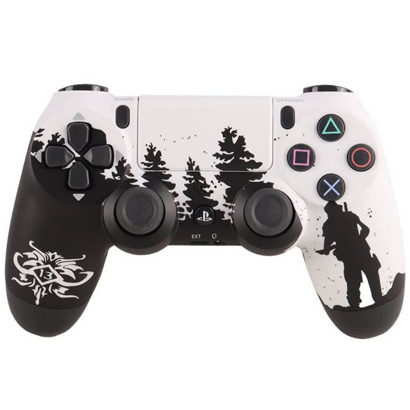 دسته بازی پلی استیشن ۴ مدل dualshok custom طرح the last of us