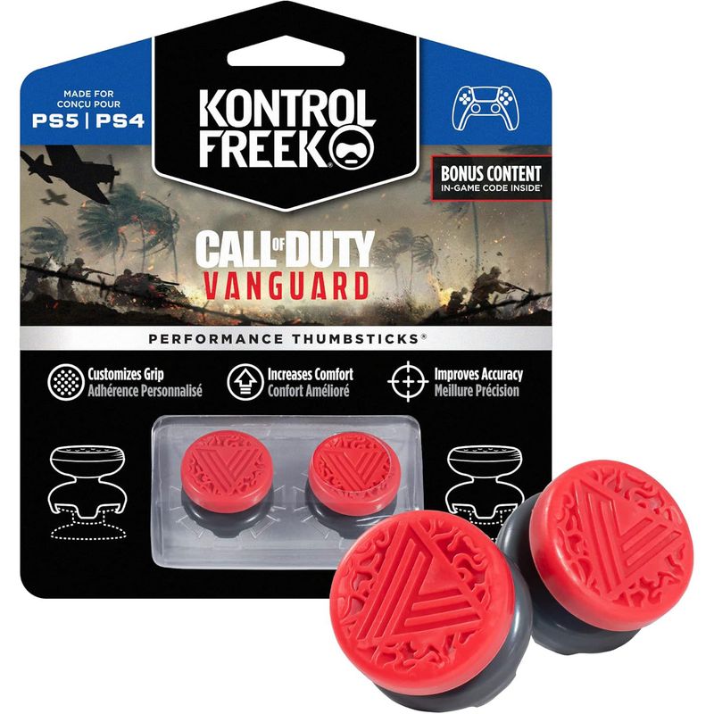 روکش آنالوگ kontrolfreek مخصوص ps5 و ps4 مدل call of duty vanguard