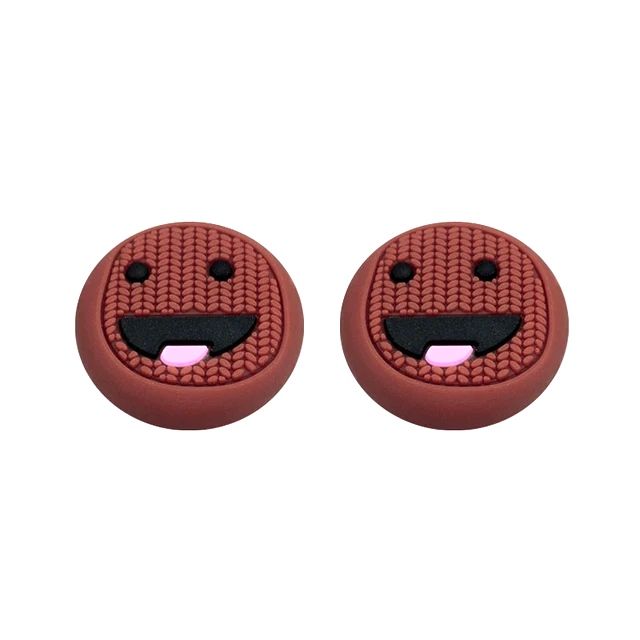 روکش آنالوگ دسته بازی طرح smile مدل rqg01 بسته دو عددی