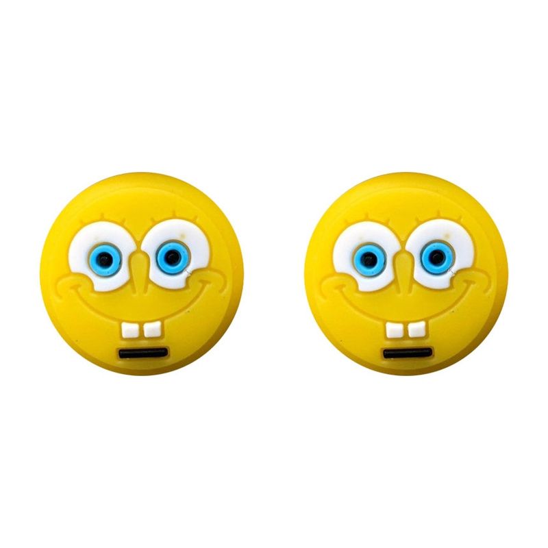 روکش آنالوگ دسته بازی طرح spongebob مدل bob01 بسته دو عددی