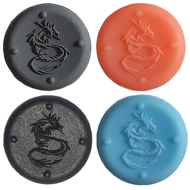 روکش آنالوگ دسته بازی پلی استیشن و ایکس باکس مدل dragon کد 72 بسته 4 عددی
