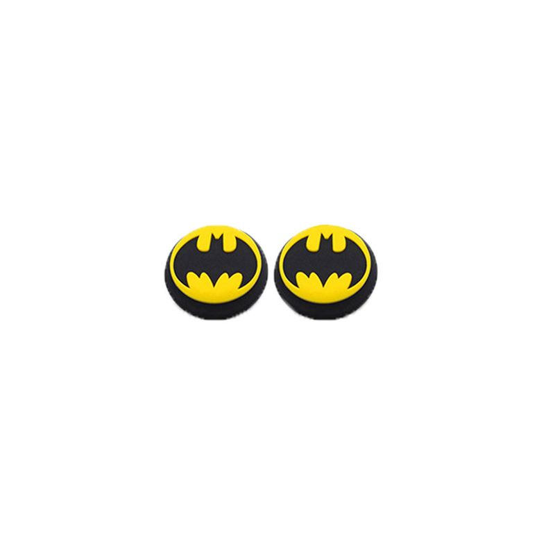 روکش آنالوگ دسته پلی استیشن مدل batman yellow001 بسته دو عددی
