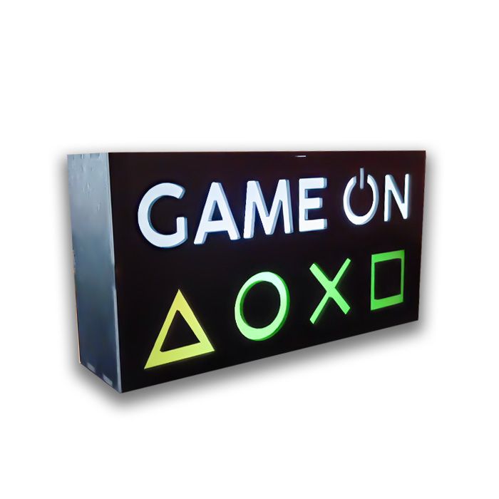 لایت باکس گیمینگ مدل game on
