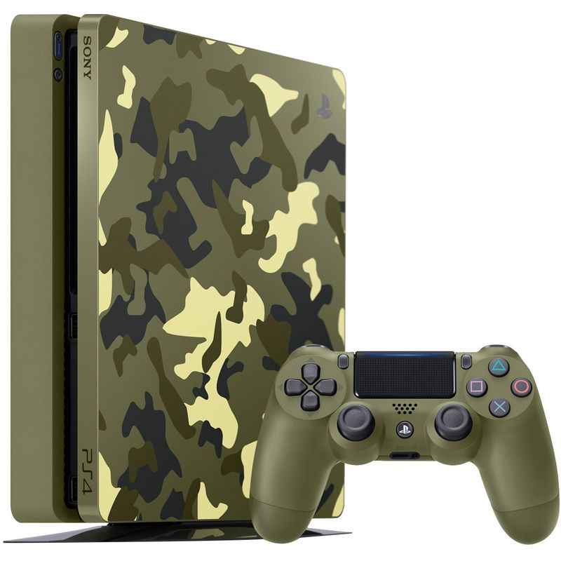 مجموعه کنسول بازی سونی مدل playstation 4 slim call of duty limited edition region 1 cuh 2115b   ظرفیت 1 ترابایت