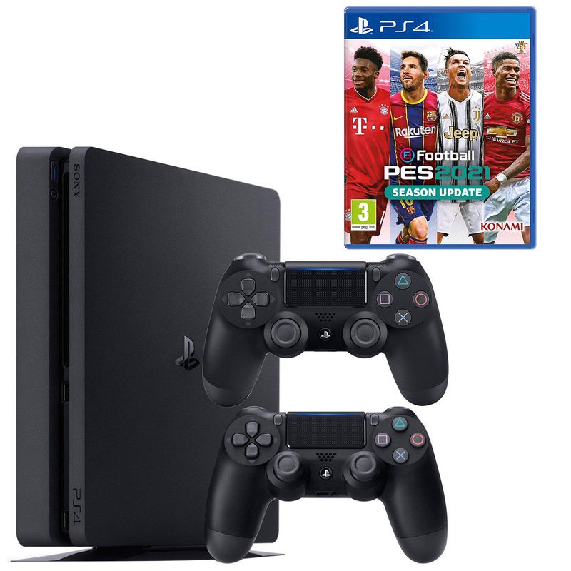 مجموعه کنسول بازی سونی مدل playstation 4 slim ریجن 2 کد cuh 2216b ظرفیت 1 ترابایت