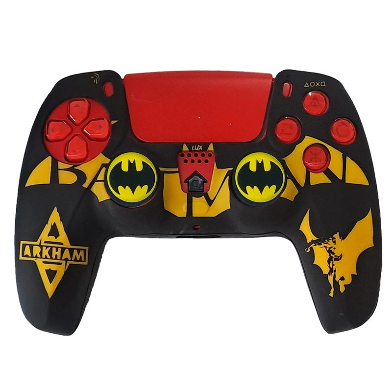 محافظ دسته بازی پلی استیشن 5 طرح بتمن مدل batman ps5538 به همراه روکش آنالوگ
