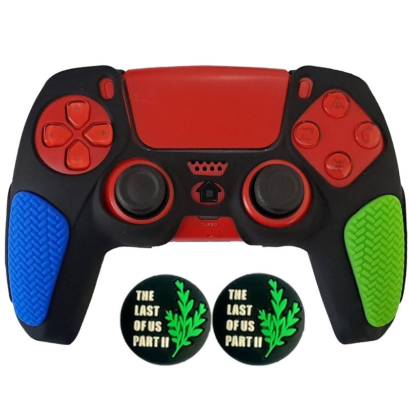 محافظ دسته بازی پلی استیشن 5 مدل anti slip bgb ps5624 به همراه روکش آنالوگ