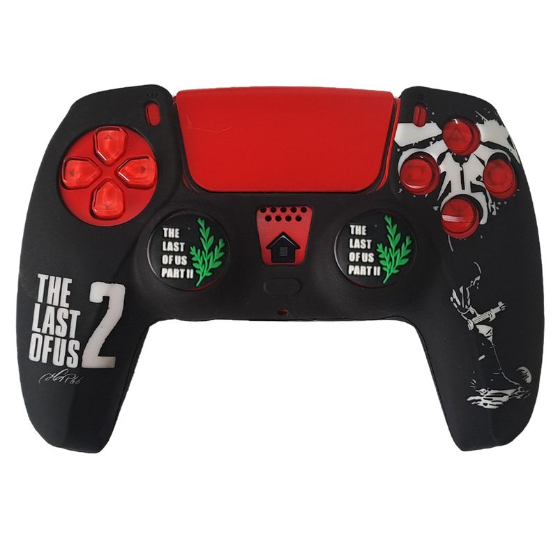 محافظ دسته بازی پلی استیشن 5 مدل last of us ps5415 به همراه روکش آنالوگ