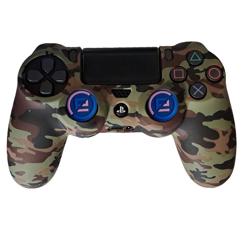محافظ دسته پلی استیشن 4 طرح ارتشی مدل army ps4261 به همراه روکش آنالوگ