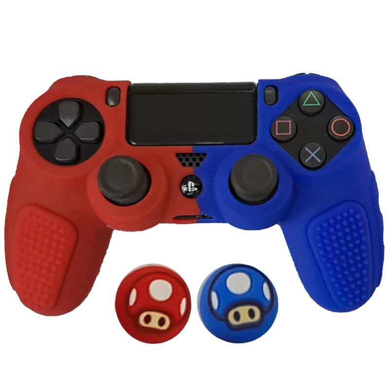 محافظ دسته پلی استیشن ۴ مدل anti slip ps4388 به همراه روکش آنالوگ