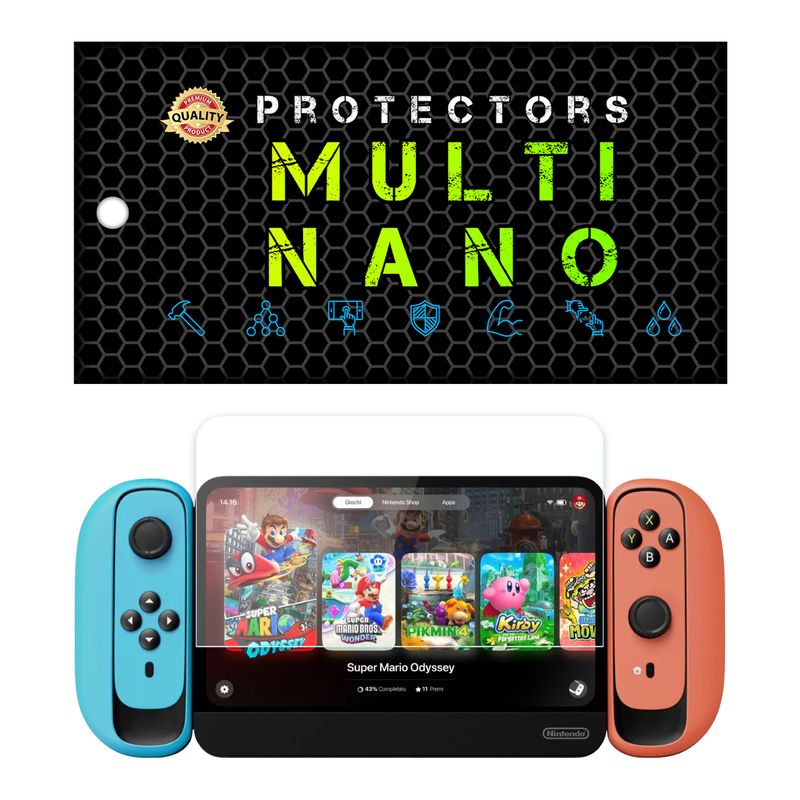 محافظ صفحه نمایش مولتی نانو مدل x s1n مناسب برای کنسول بازی قابل حمل نینتندو switch 2