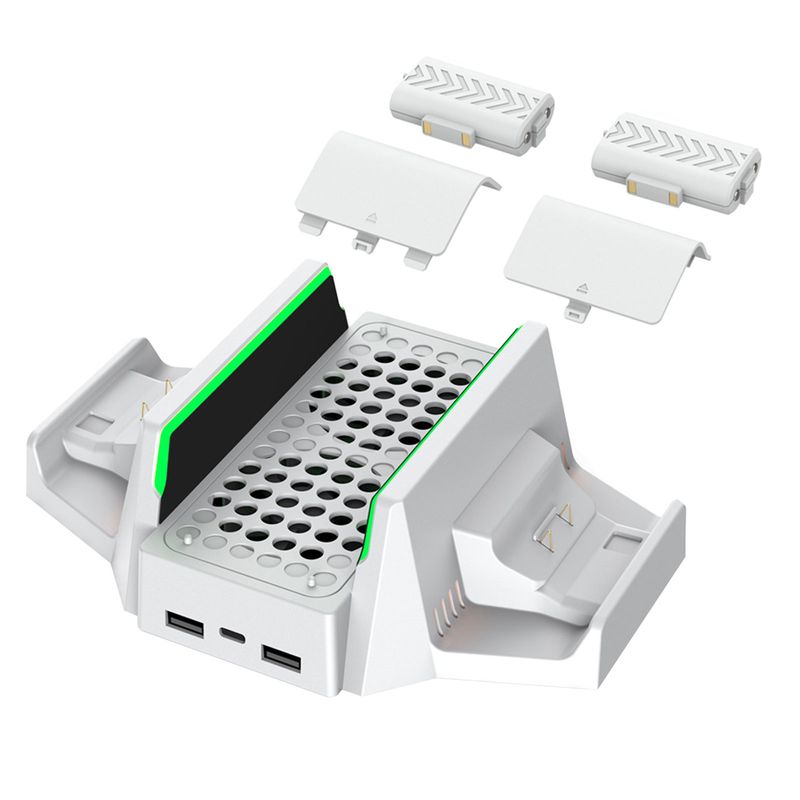 پایه شارژر دسته بازی دابی مدل dobe tyx 0663 مناسب برای xbox sereis s به همراه باطری