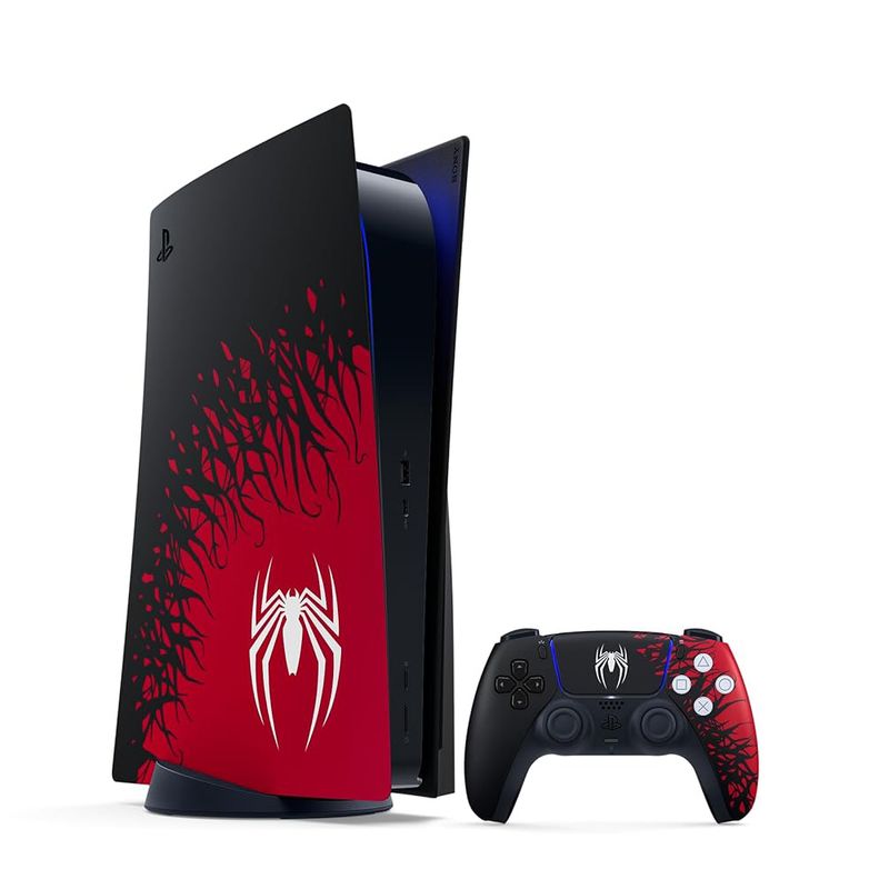 کنسول بازی سونی مدل playstation 5 marvels spider man 2 limited edition ظرفیت 825 گیگابایت