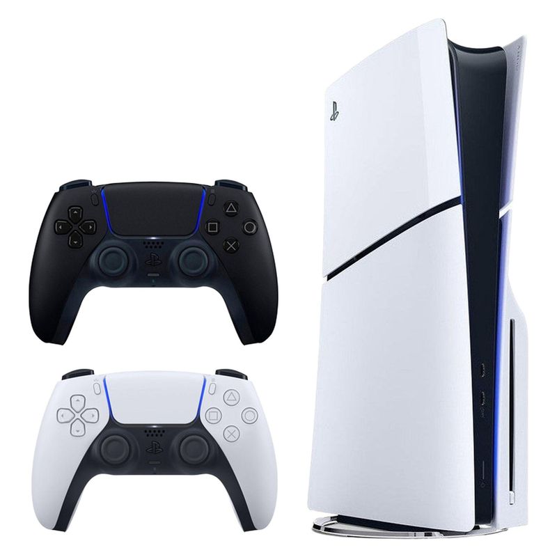 کنسول بازی سونی مدل playstation 5 slim ظرفیت یک ترابایت ریجن 2000 آسیا به همراه دسته اضافی