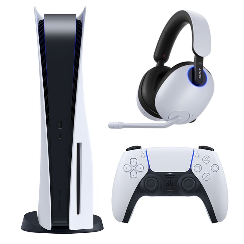 کنسول بازی سونی مدل playstation 5 ظرفیت 825 گیگابایت ریجن 1216 اروپا به همراه هدست