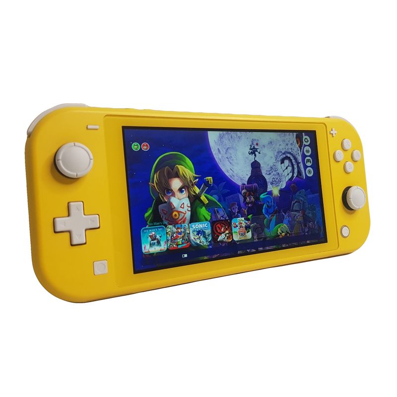 کنسول بازی قابل حمل نینتندو مدل jailbroken switch lite