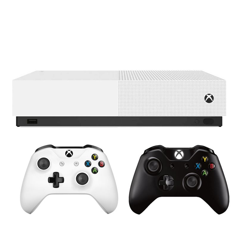 کنسول بازی مایکروسافت مدل xbox one s all digital ظرفیت 1 ترابایت