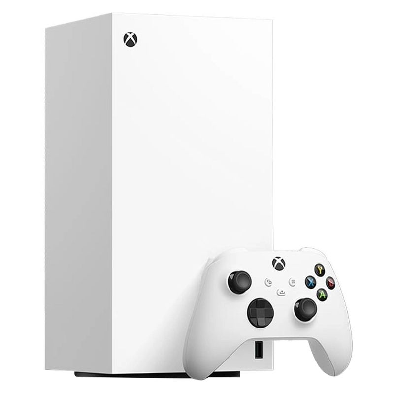 کنسول بازی مایکروسافت مدل xbox series x digital edition robot white ظرفیت 1 ترابایت