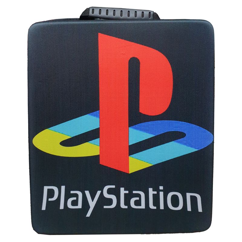 کیف حمل پلی استیشن 4 اسلیم و پرو طرح logo ps کد 72