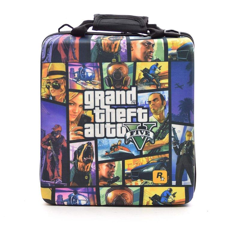 کیف حمل پلی استیشن اسلیم طرح gta