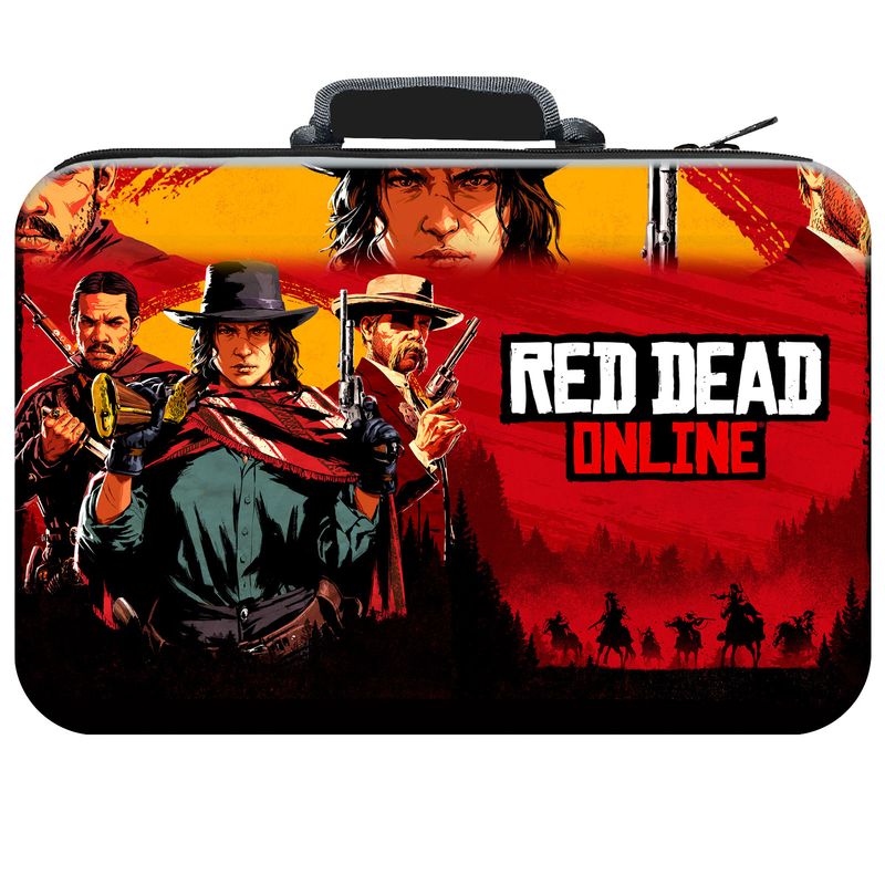 کیف حمل کنسول پلی استیشن 5 فت و پرو مدل red dead online