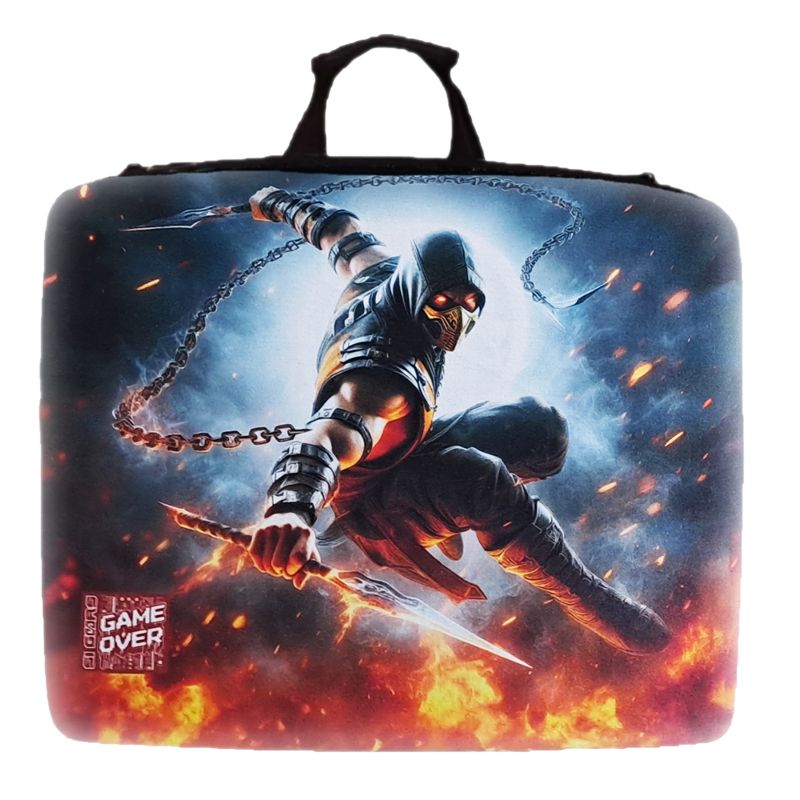 کیف حمل کنسول پلی استیشن ۴ اسلیم مدل mortal kombat ps4 143 slim