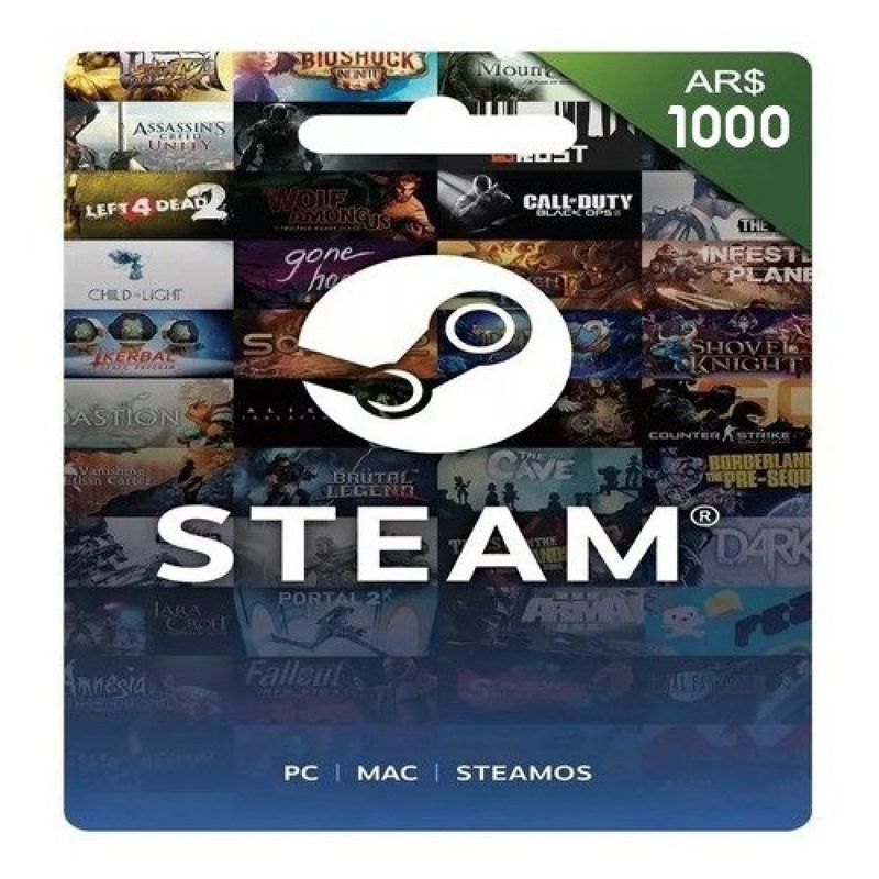 گیفت کارت 1000 پزویی آرژانتین مدل st0001