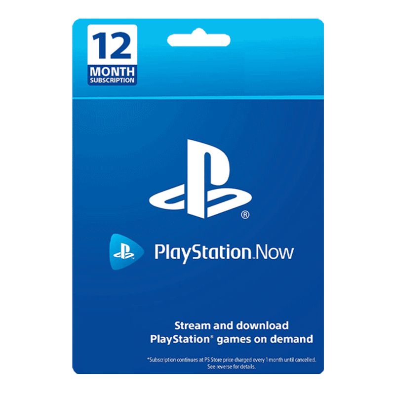 گیفت کارت 12 ماهه پلی استیشن نو مدل psnow012