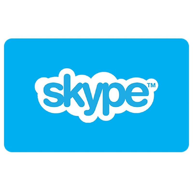 گیفت کارت 50 دلاری اسکایپ مدل skp50
