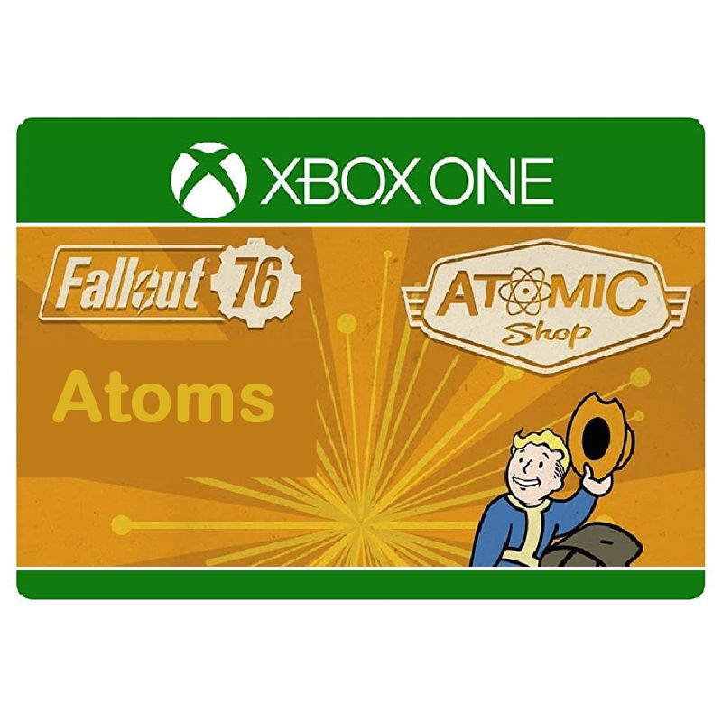 گیفت کارت 500 اتمی مدل fallout 76 500 xbox