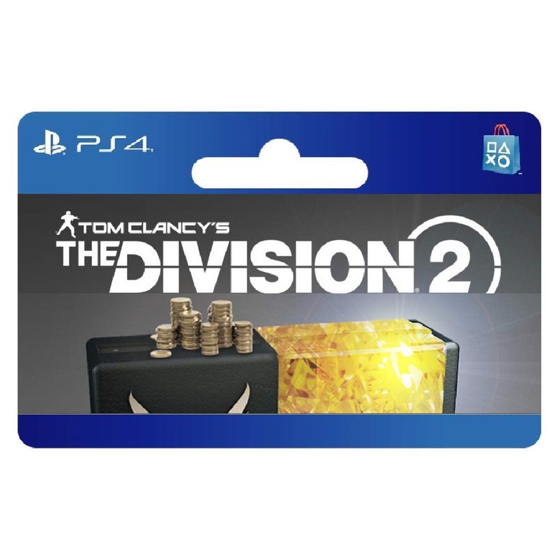 گیفت کارت 6500 اعتباری مدل the division2 6500ps